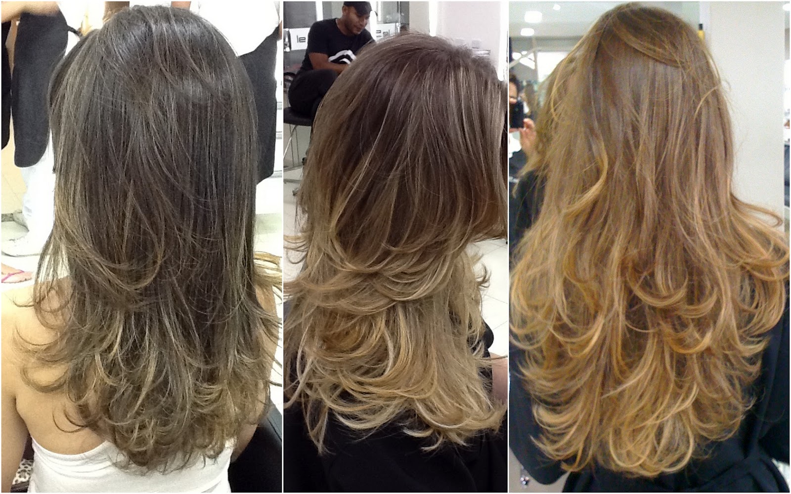 qual a diferença entre mechas e balayage