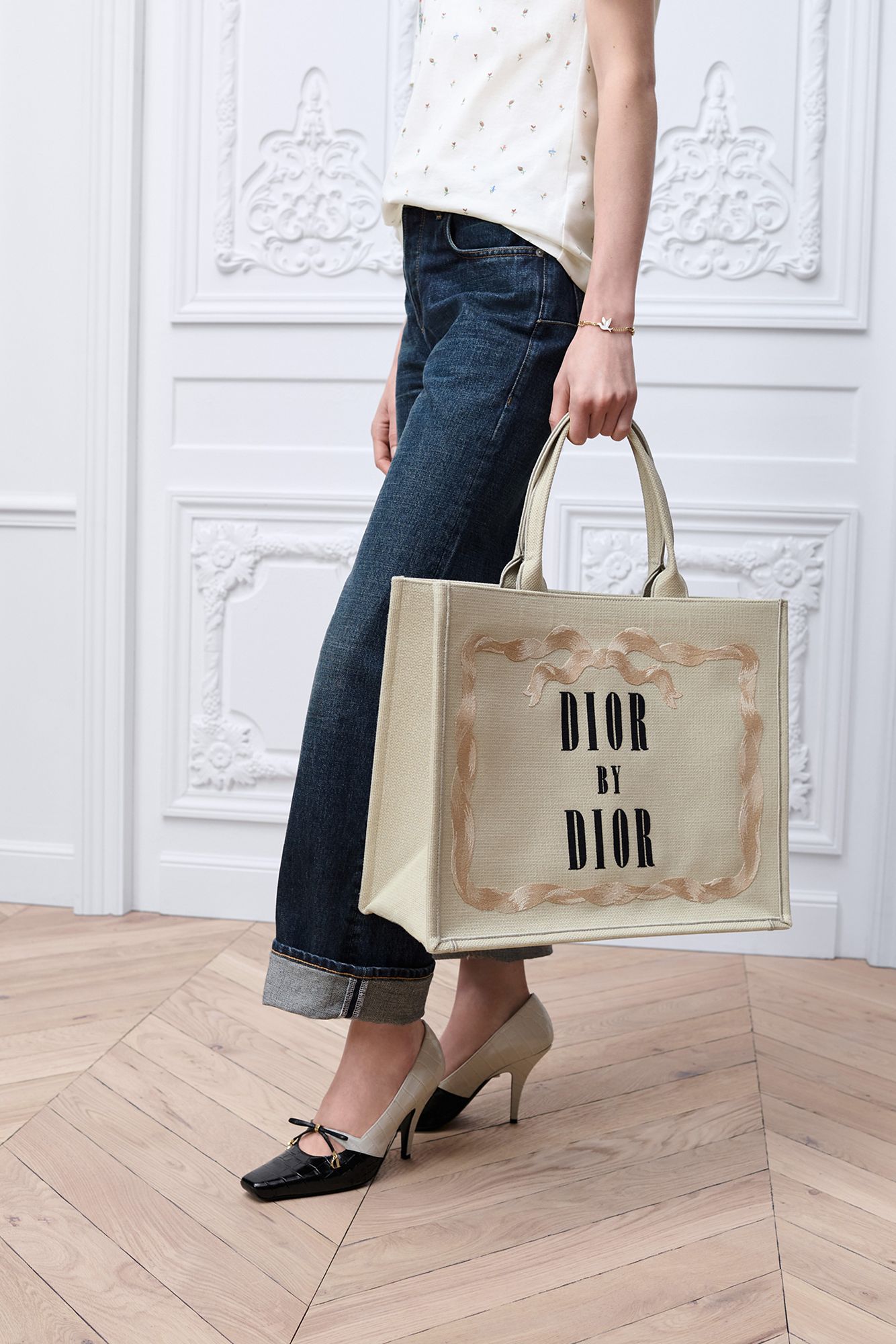 Dior Book Tote Toile de Jouy
