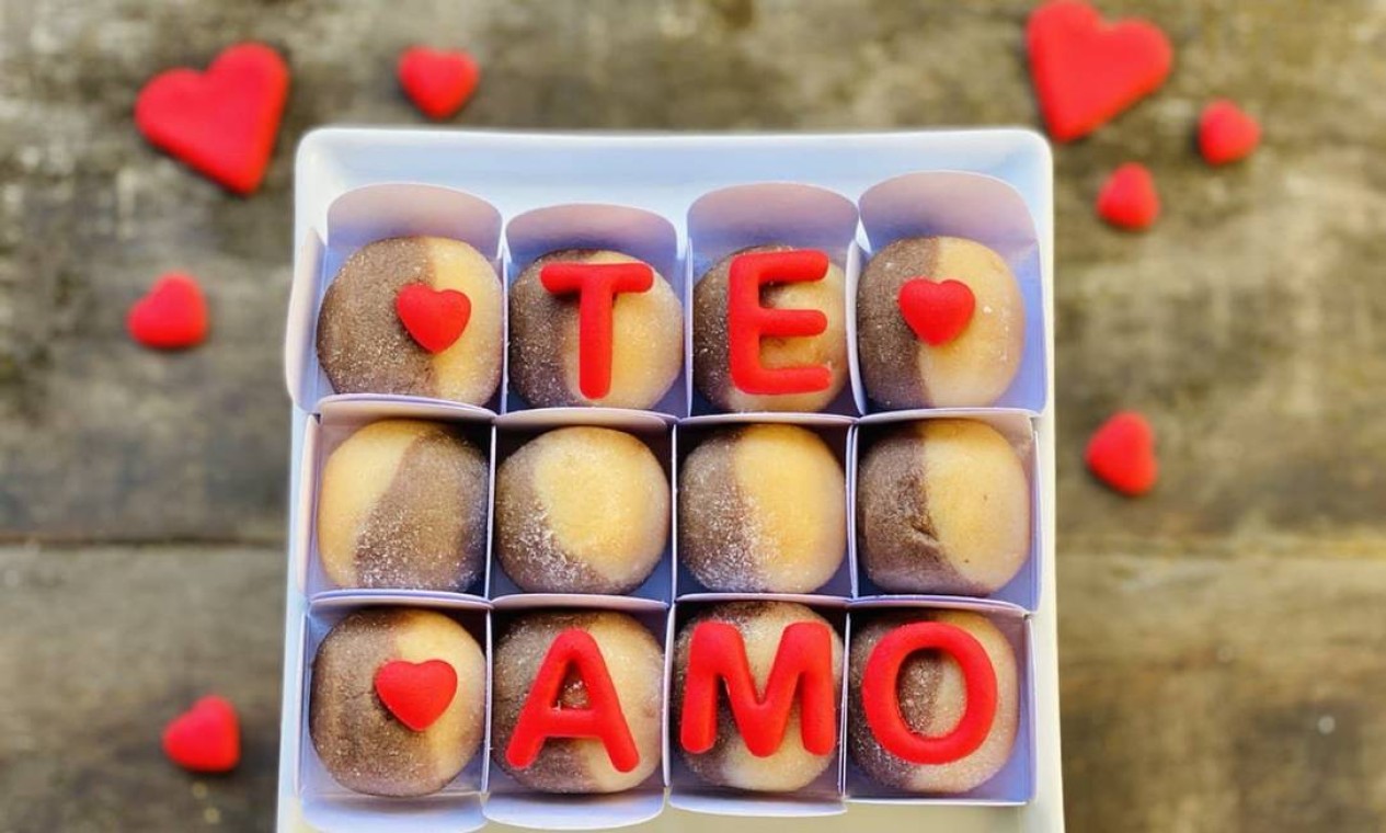 presentes comestíveis dia dos namorados