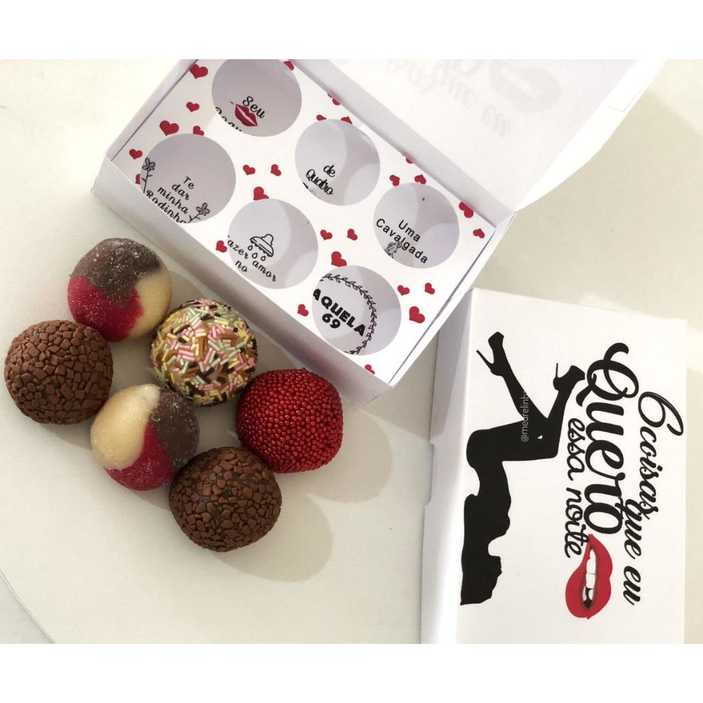 presentes comestíveis dia dos namorados