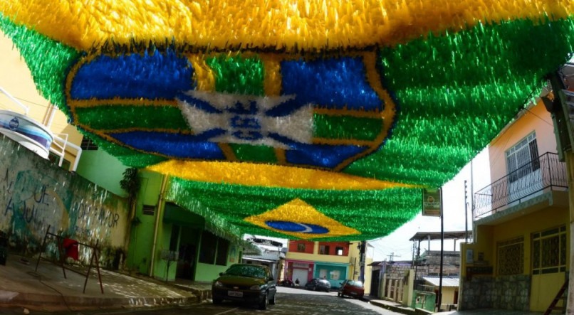 balões decorativos copa do mundo junina