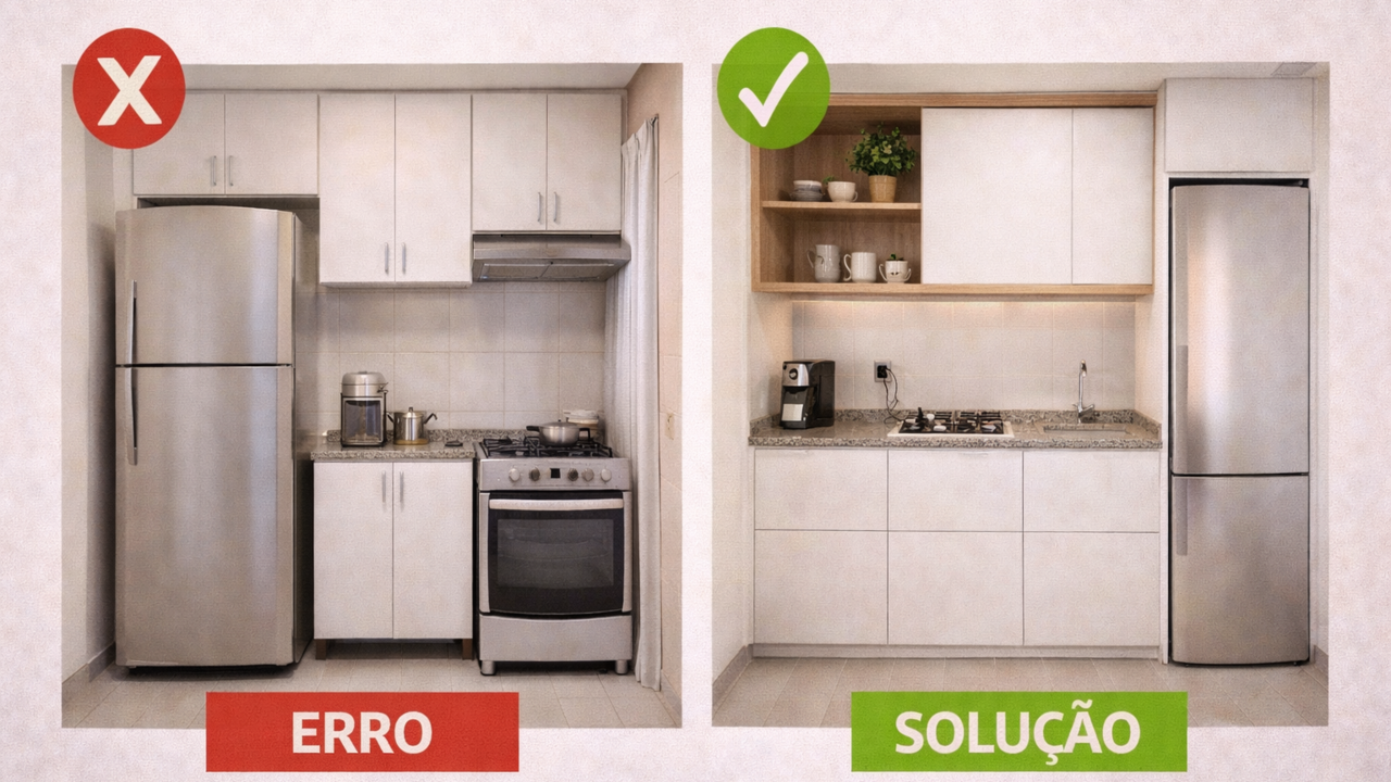 cozinha planejada pequena