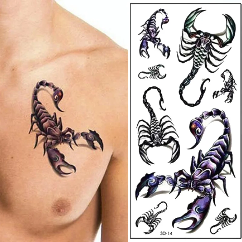 tatuagem escorpião feminina