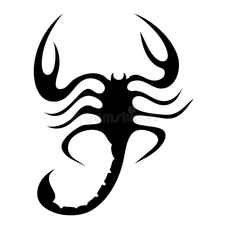 tatuagem escorpião delicada
