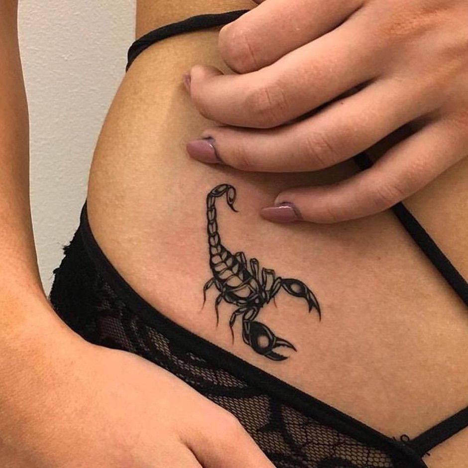 inspiração tatuagem escorpião