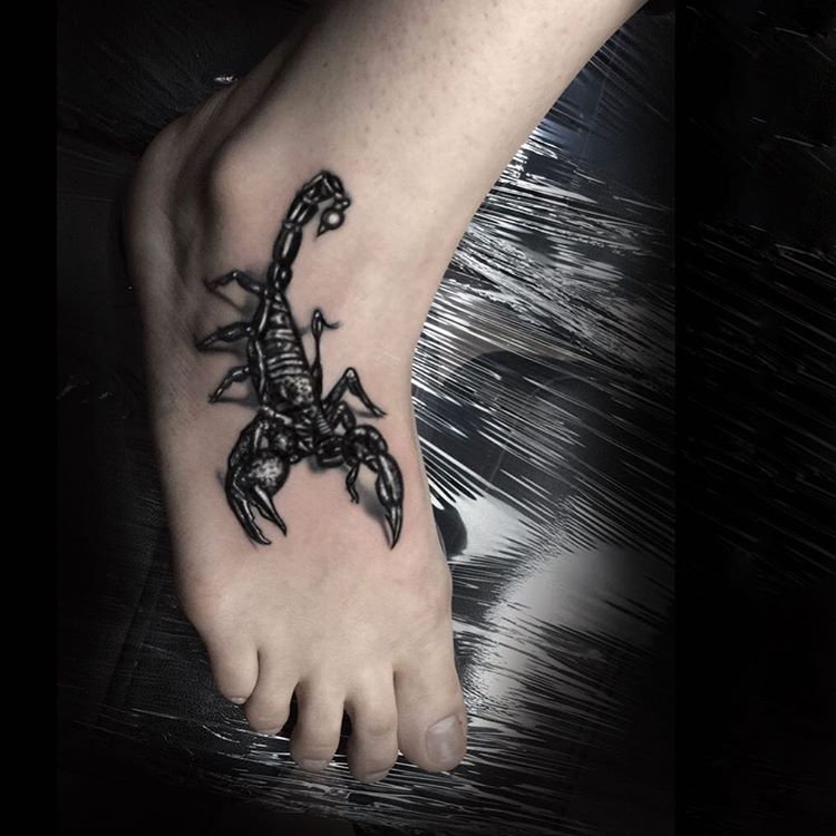estilos tatuagem escorpião