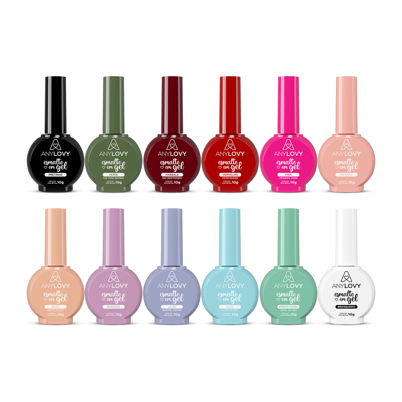 esmalte em gel uv