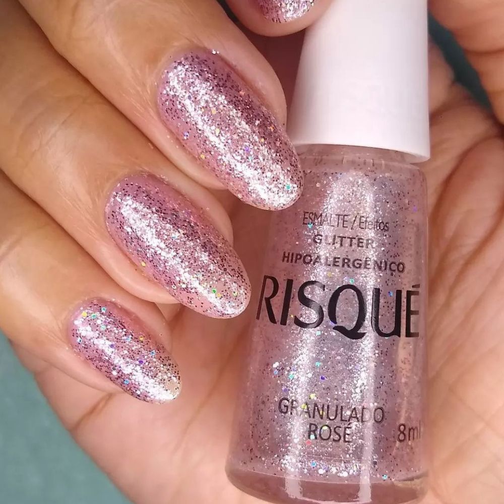 tendência esmalte glitter