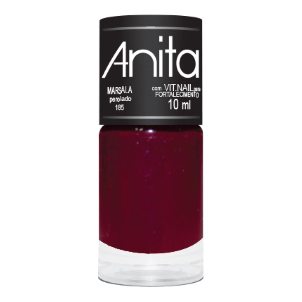 esmalte marsala efeito gel