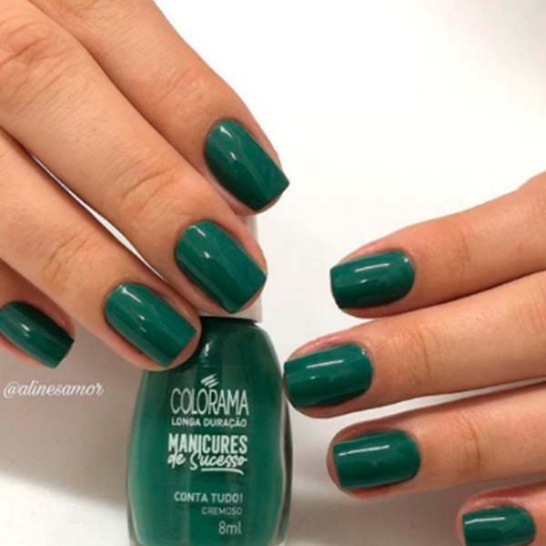 esmalte esmeralda fosco