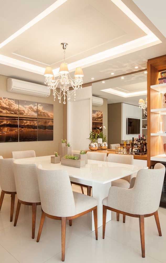 espelho sala de jantar grande