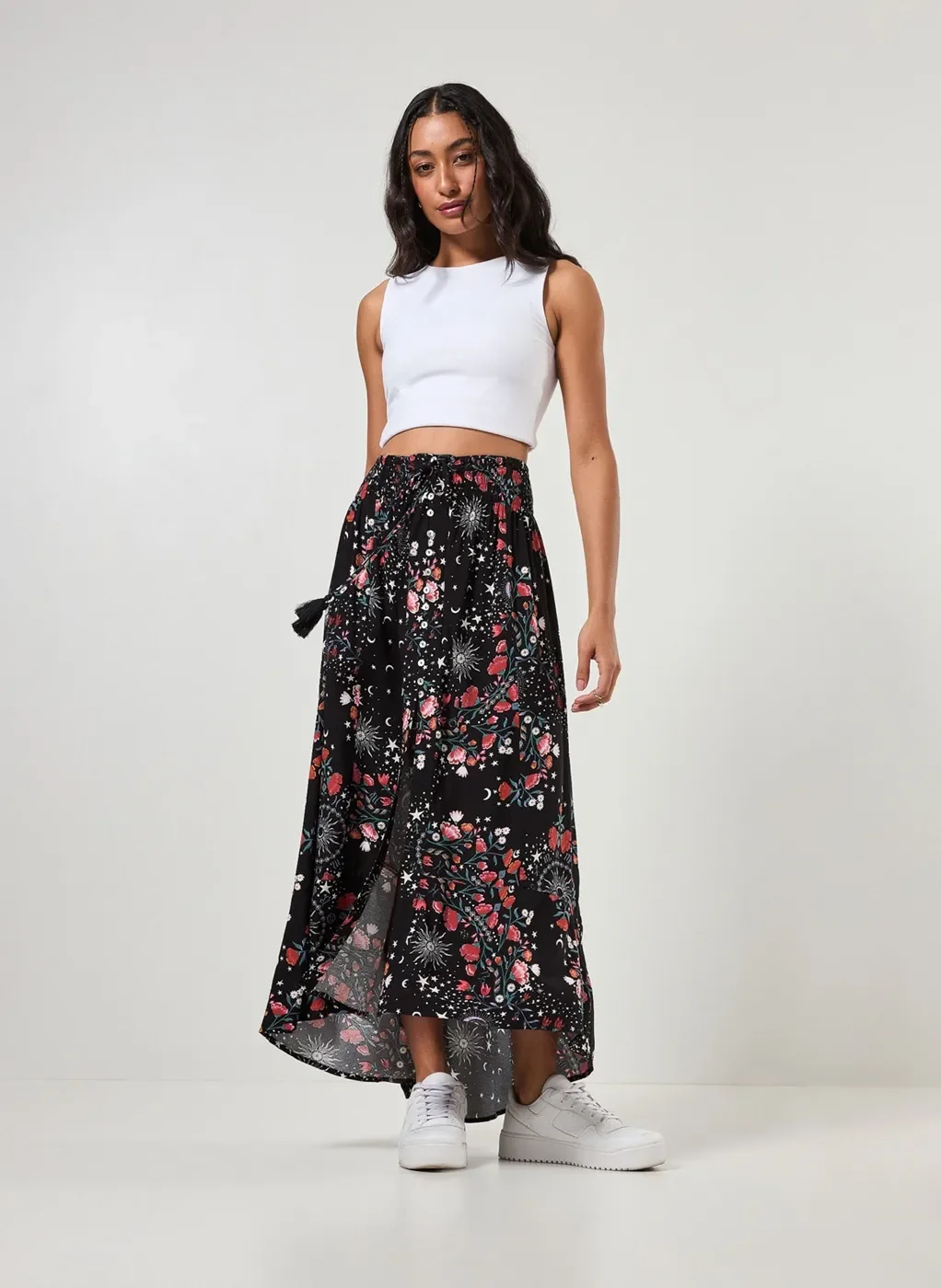 saia animal print combinações