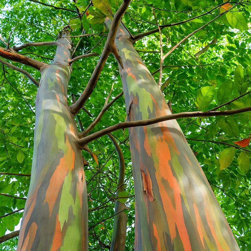 Eucalipto arco-íris cultivo