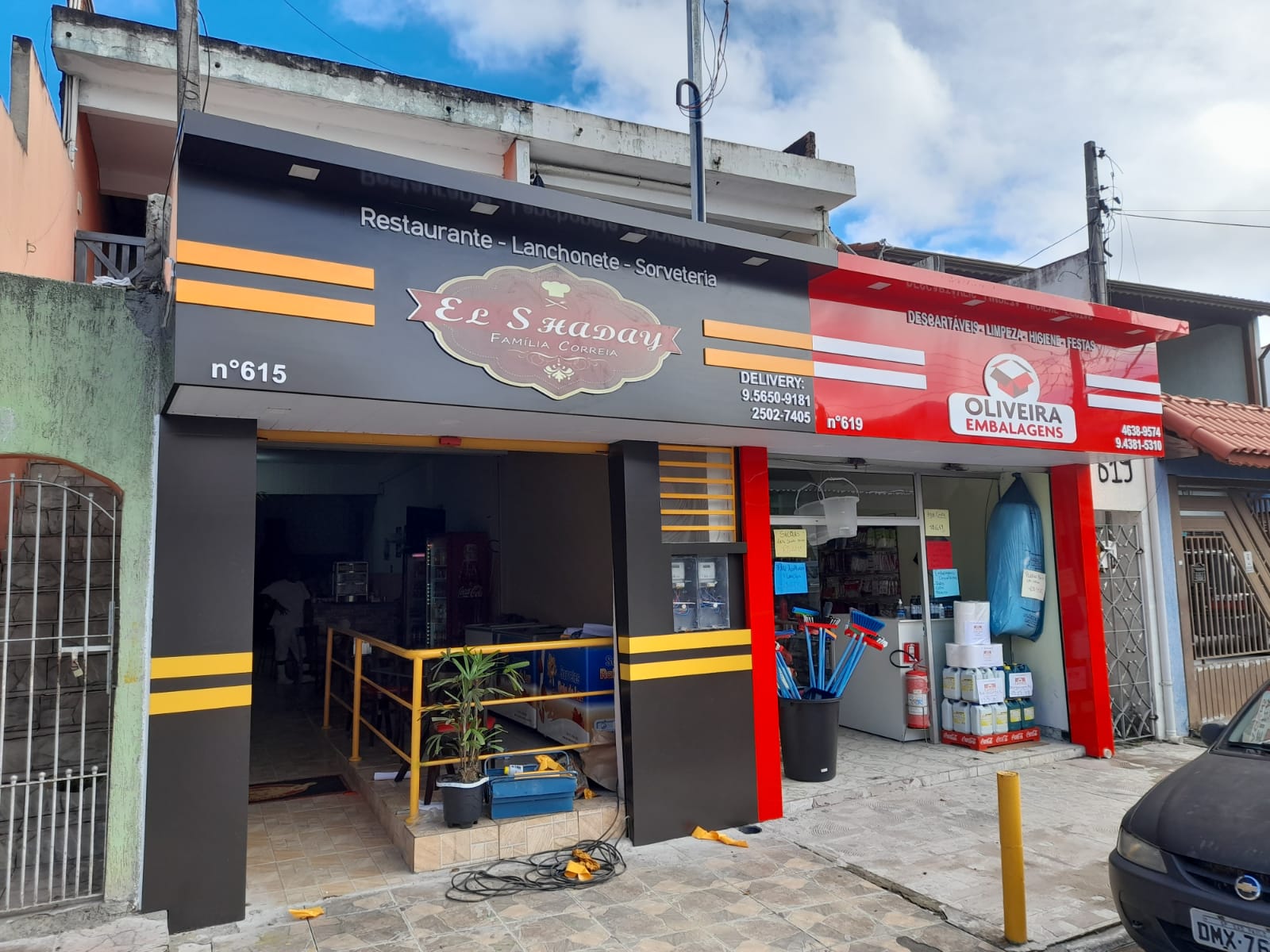 fachada de loja criativa