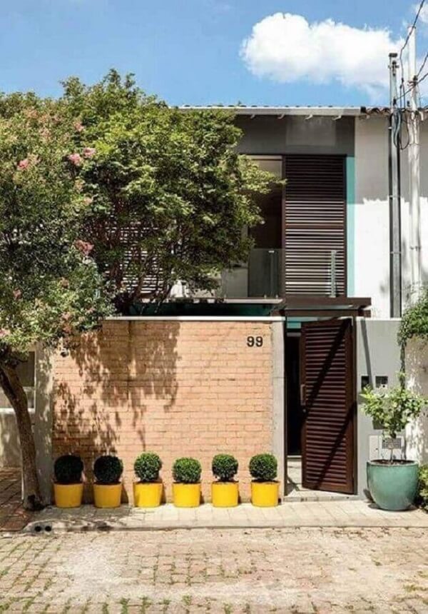 gradil para muro simples