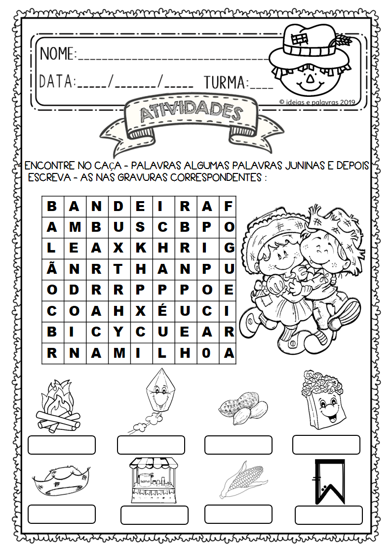 festa junina atividades 8