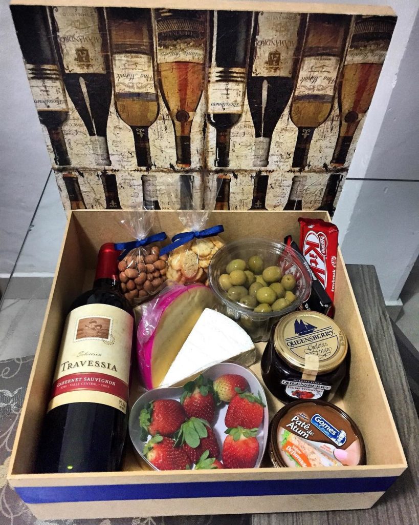 jantar romântico a dois em casa