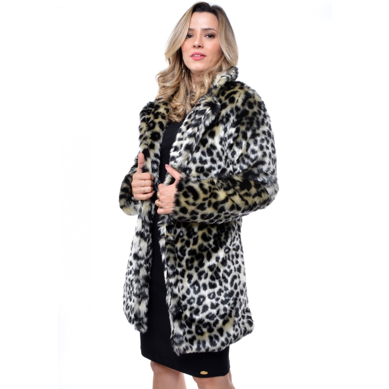 moda casaco estampa animal