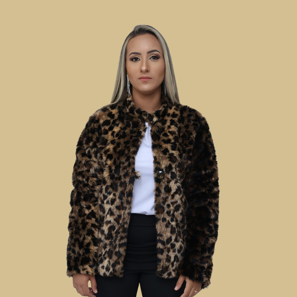 moda casaco estampa animal