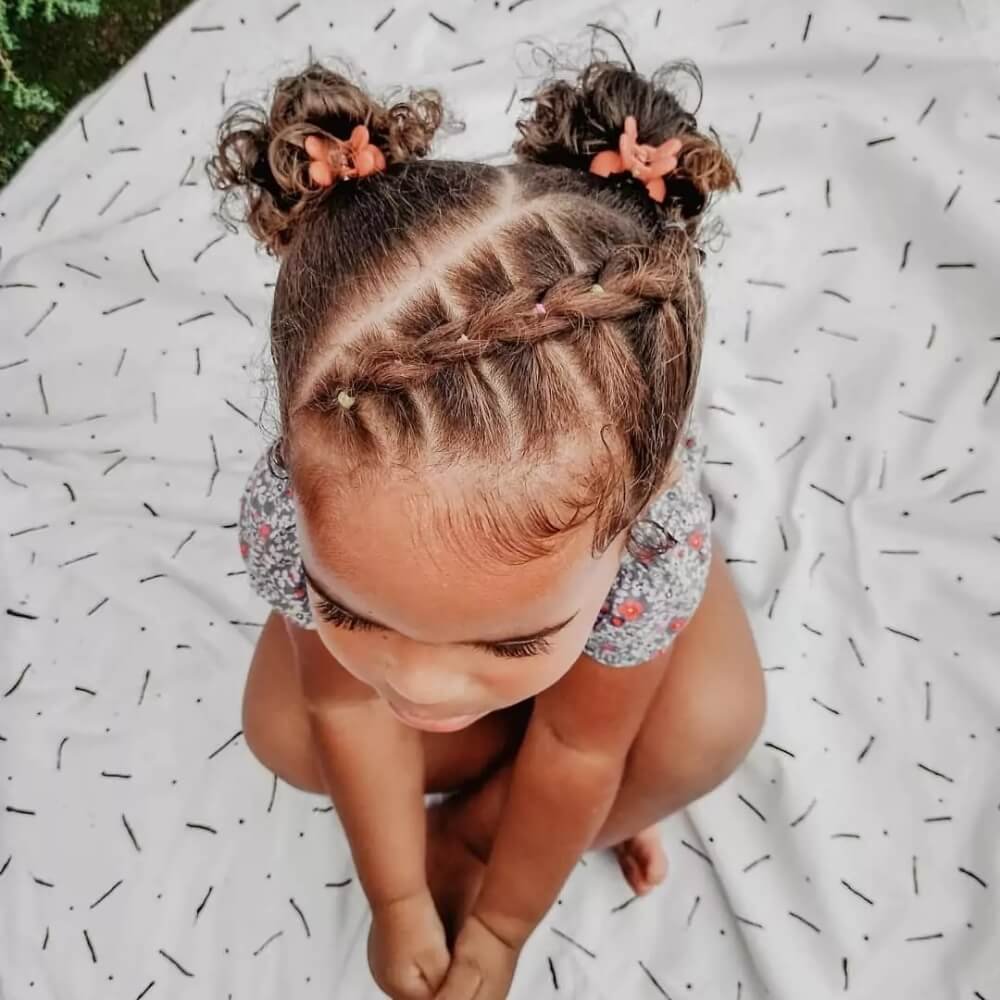 penteados para cabelo curto infantil