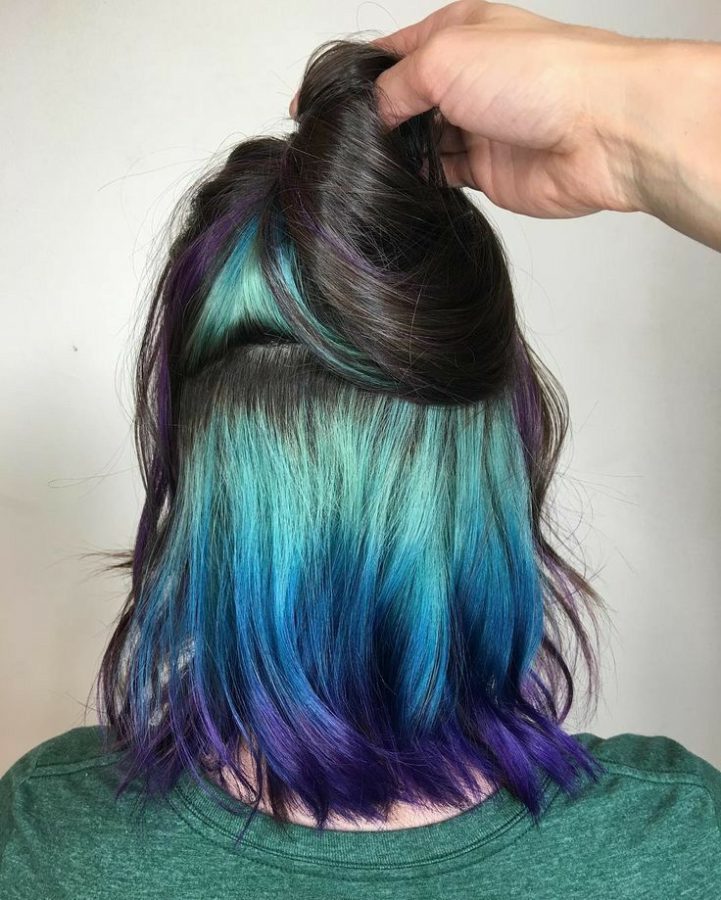 cabelo pintado