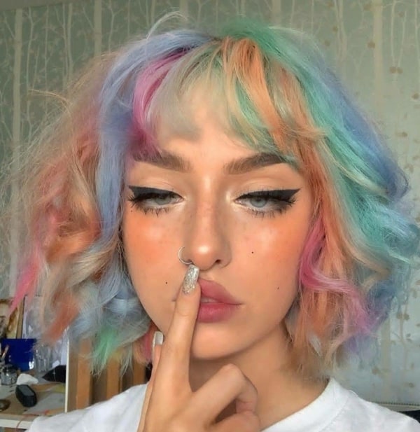 Cabelo tingido