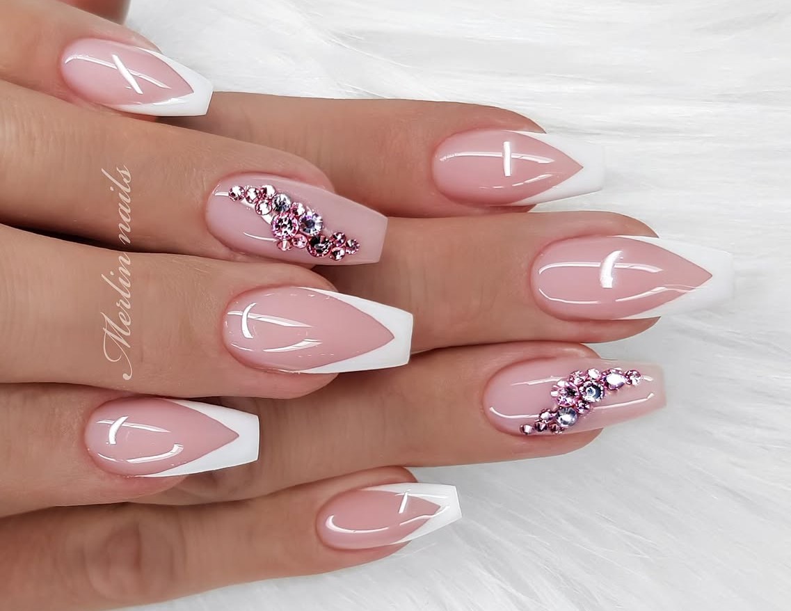 unhas decoradas para festa