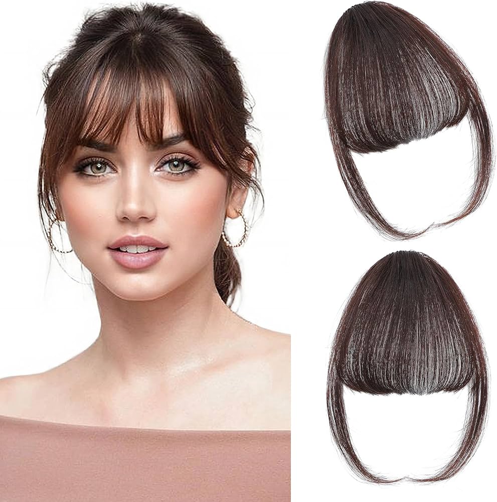 corte de cabelo com franja