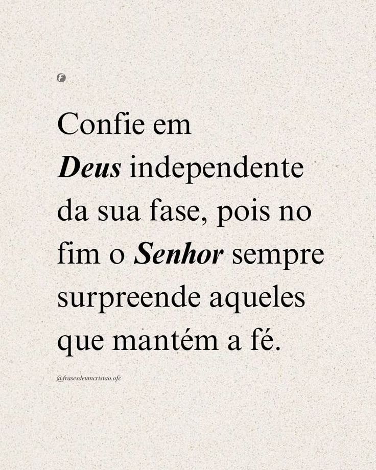 mensagens de fé