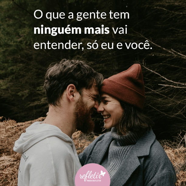legenda para foto de namorado