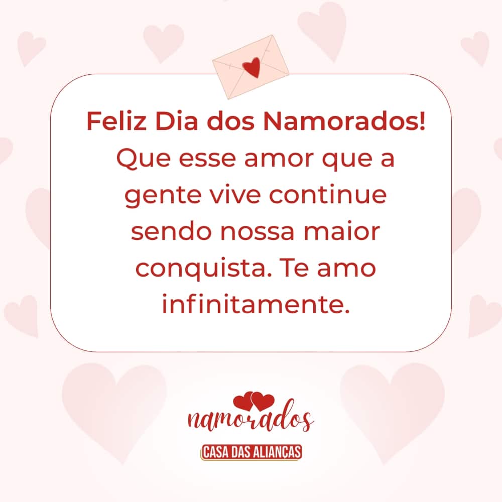 mensagens dia dos namorados para redes sociais