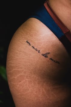 tatuagem com letras