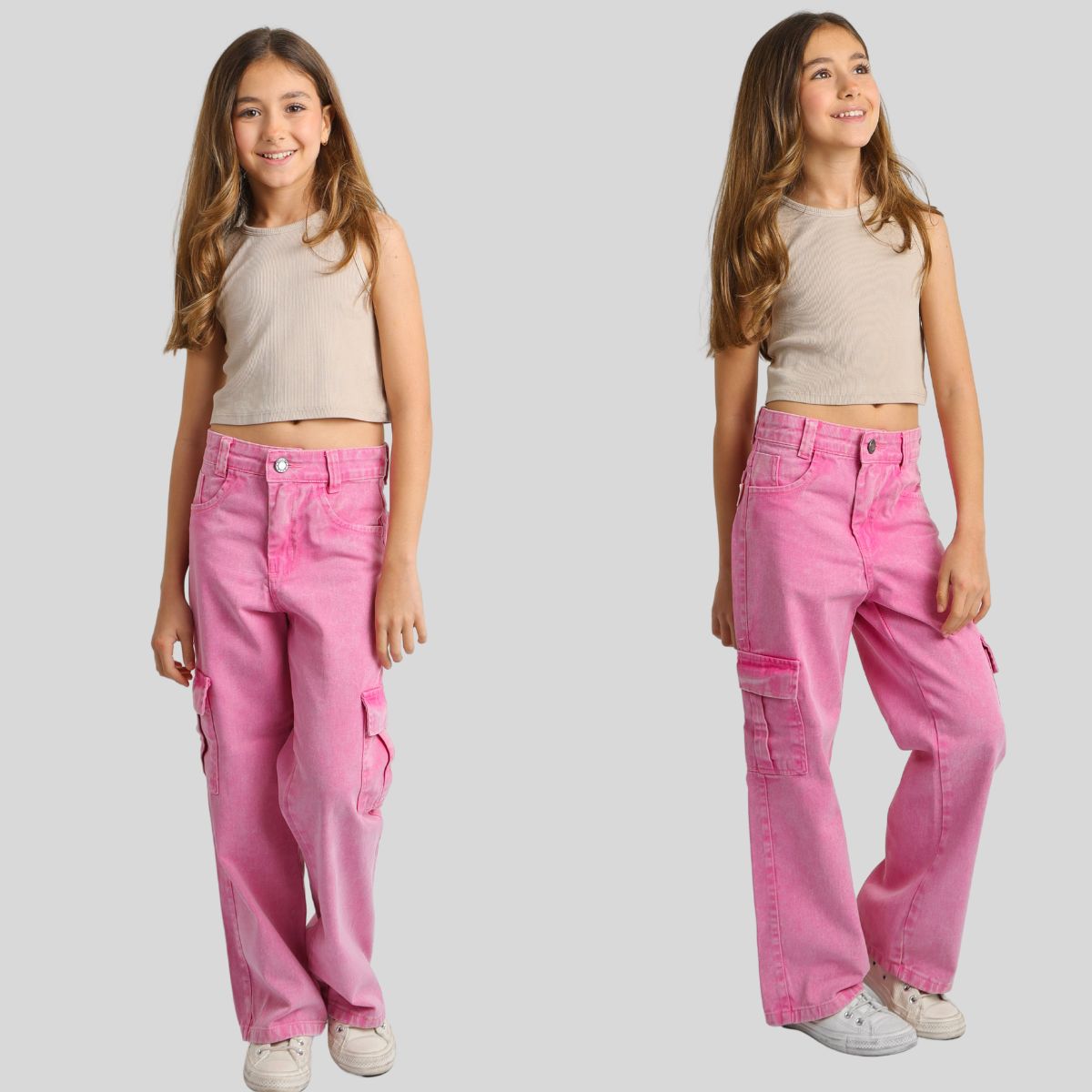 calça fúcsia como usar