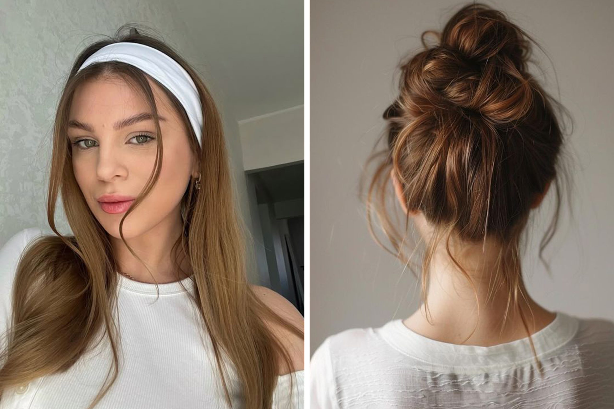 fúcsia no cabelo loiro