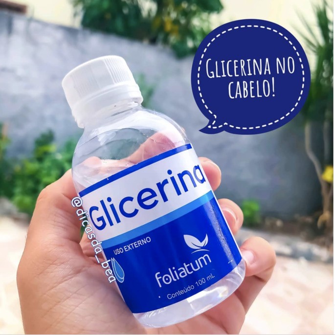 glicerina e bom para o cabelo