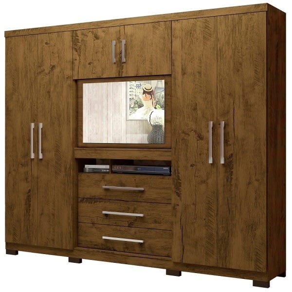 marcenaria para quarto com TV