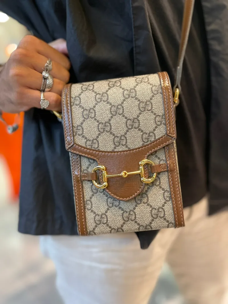 Gucci Horsebit 1955 shoulder bag black