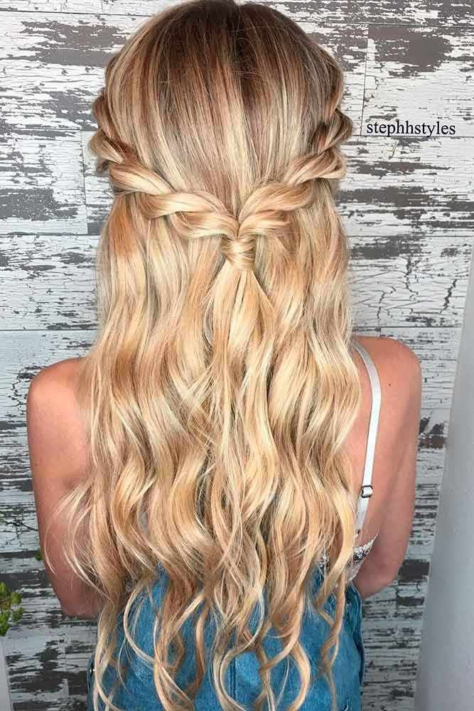 penteado simples