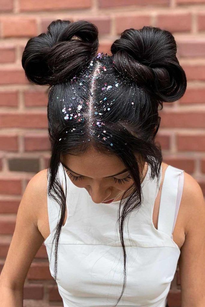 penteado simples