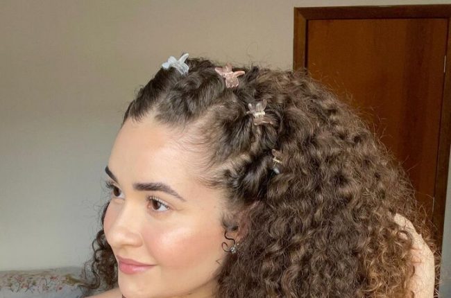 penteado bonito