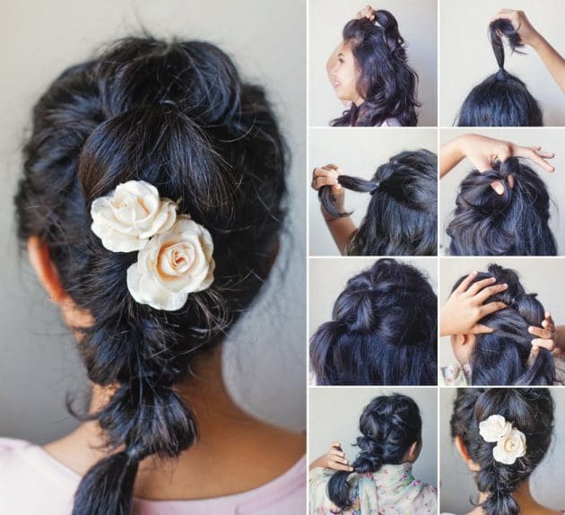 penteado prático