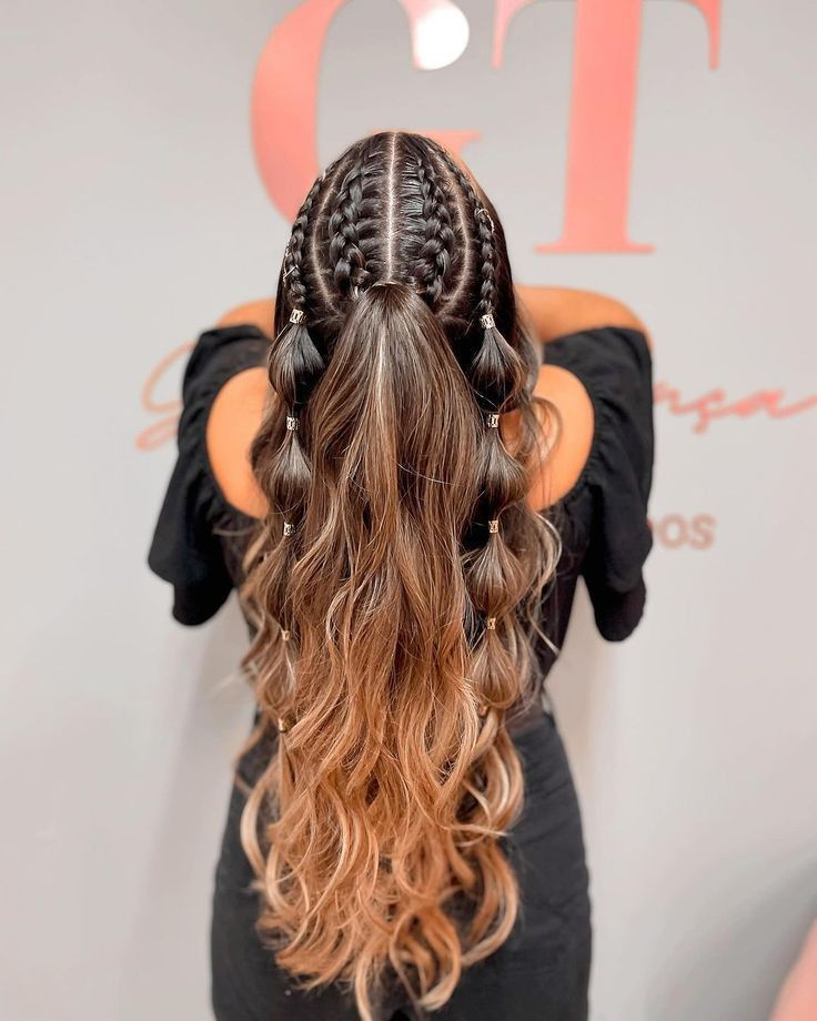 penteado bonito