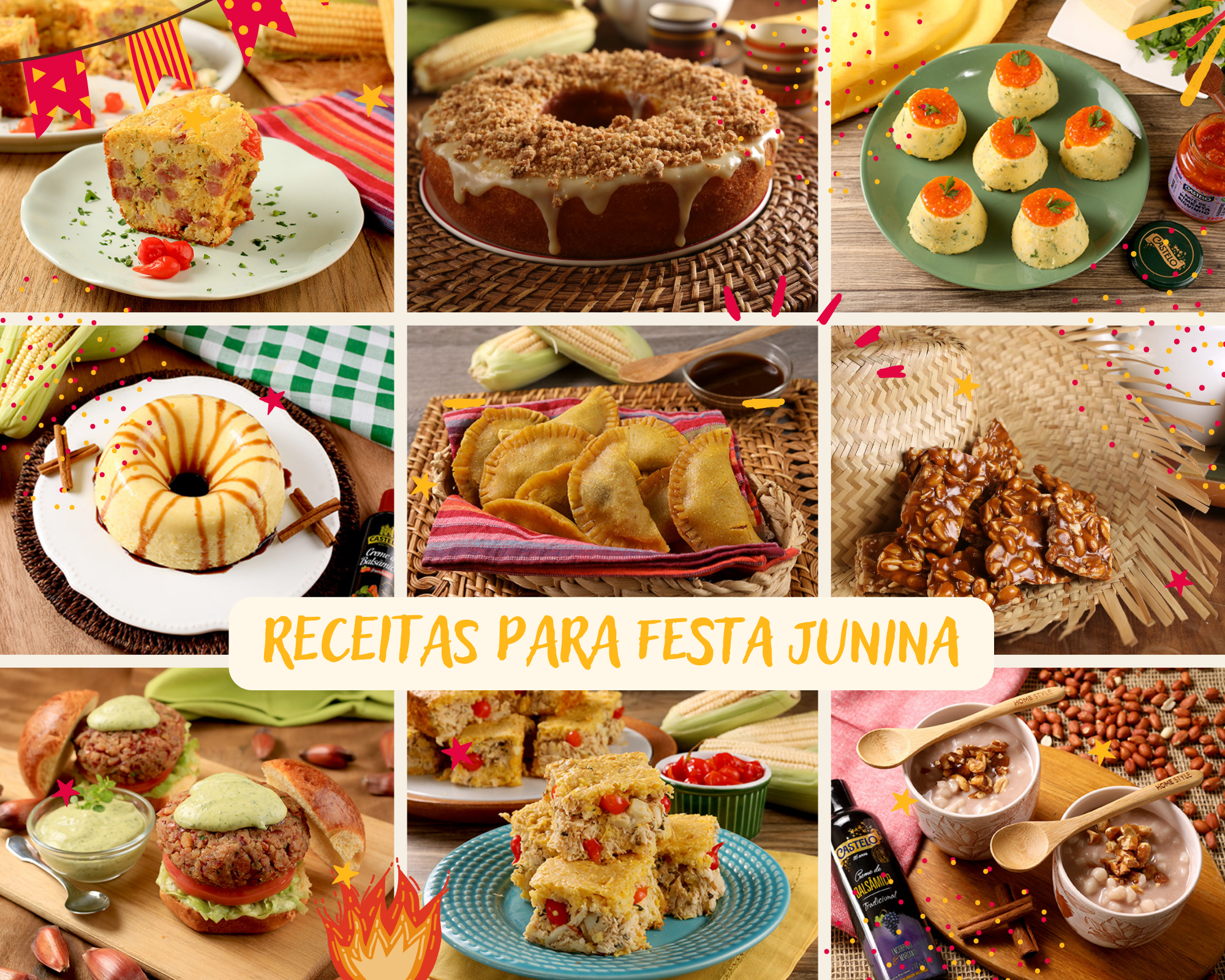 ideias de petiscos juninos
