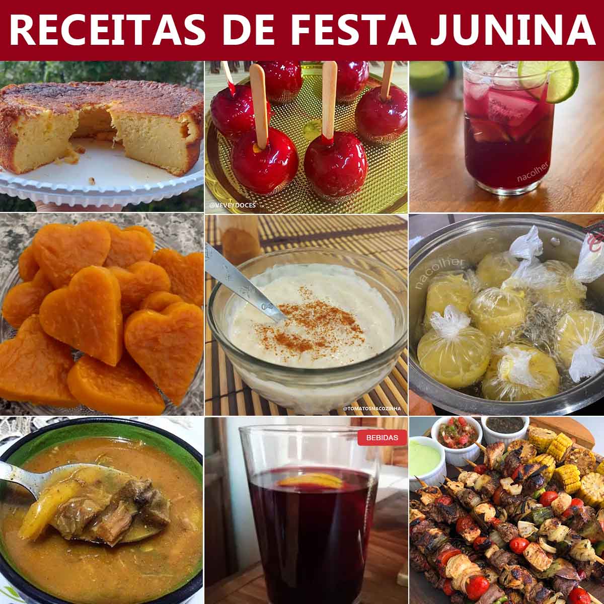 comidas típicas de quermesse