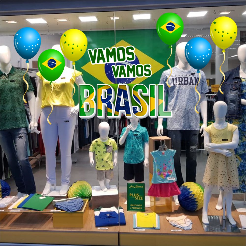 ideias vitrine futebol