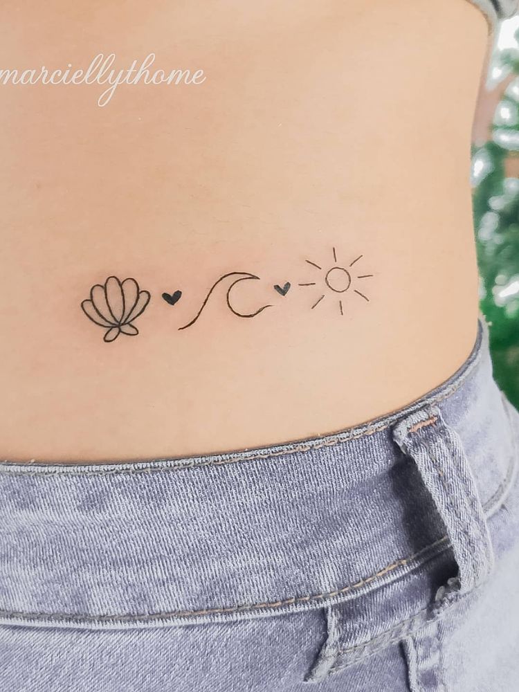 tatuagem de flor
