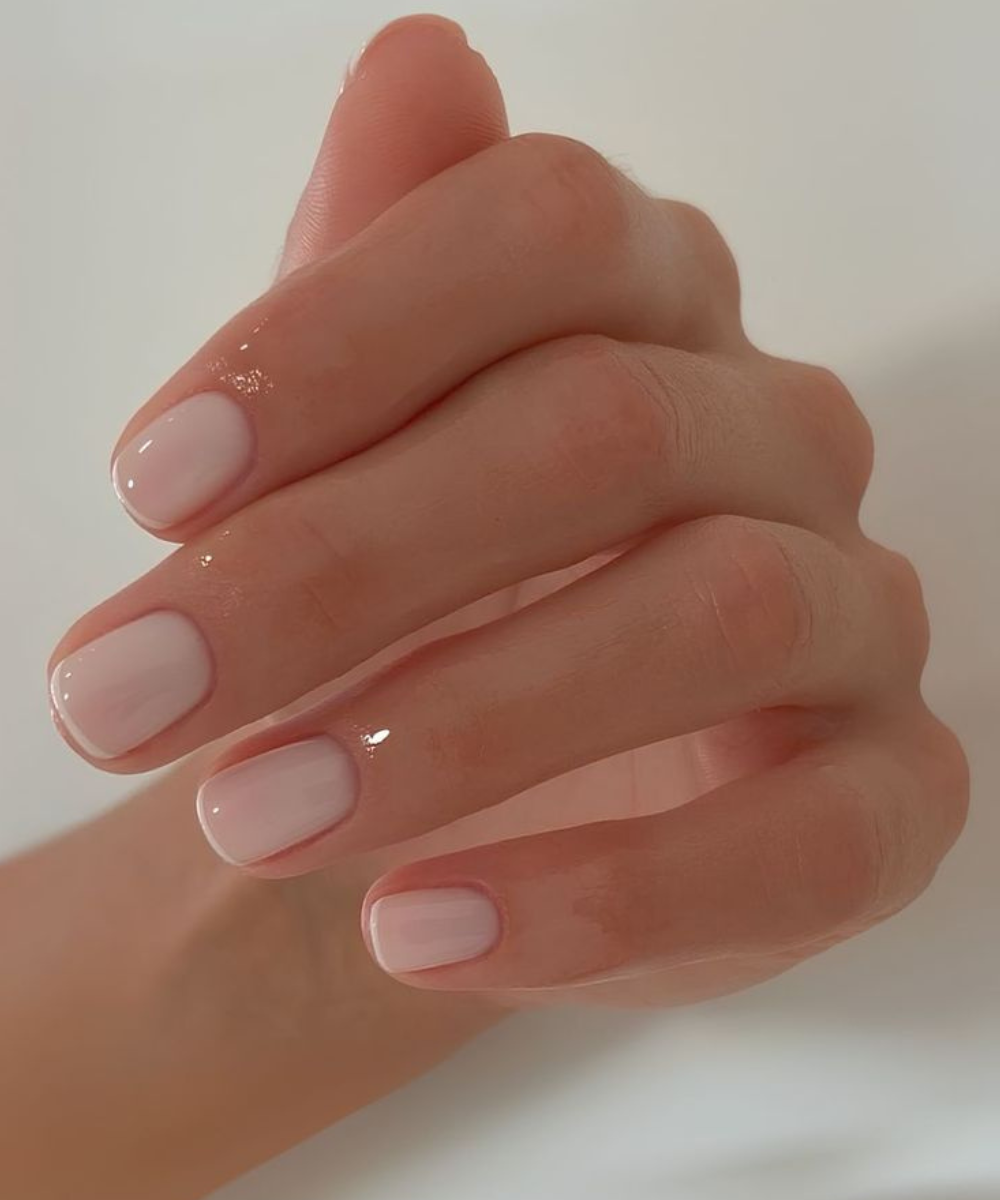 unhas com glitter