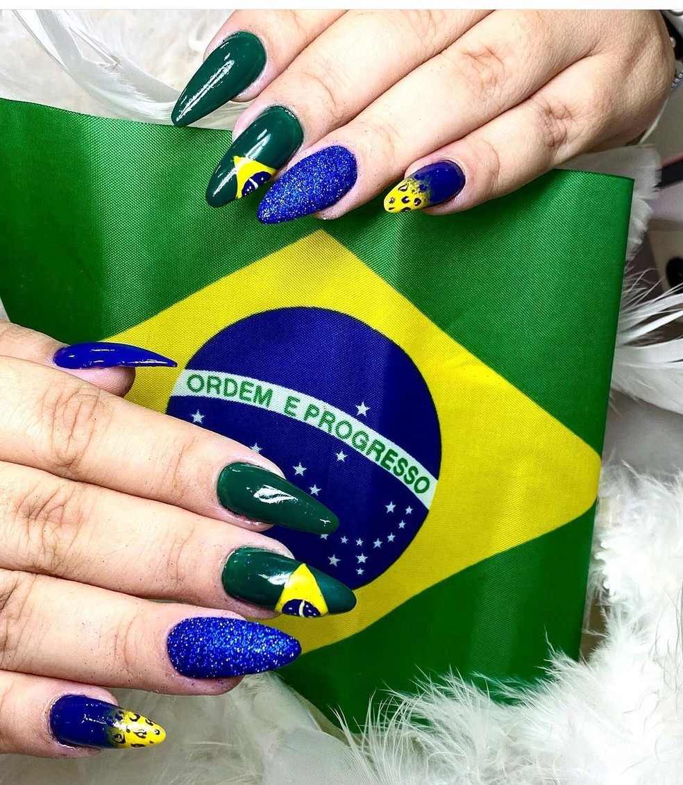 unhas decoradas copa do mundo 2026