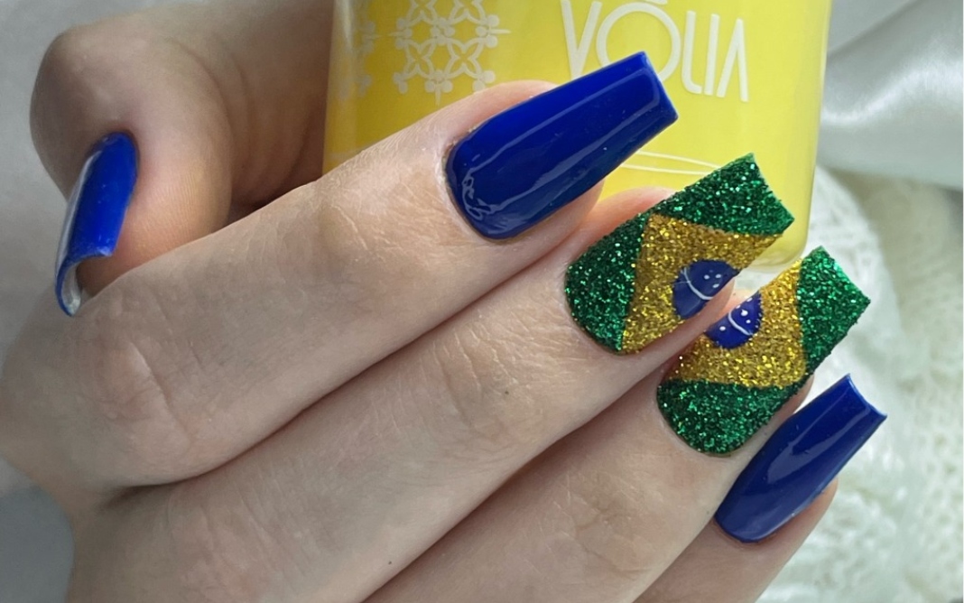 ideias unhas seleção brasileira