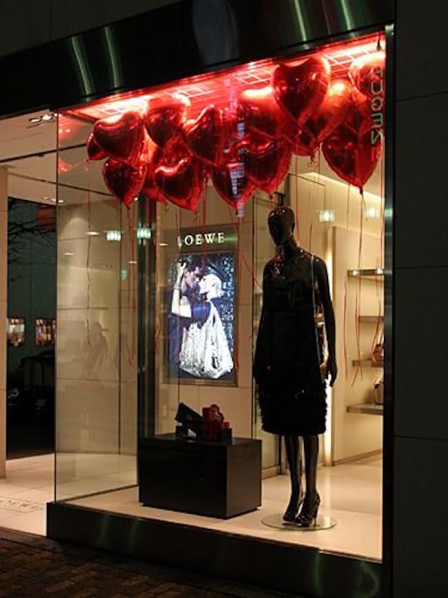 vitrine interativa namorados
